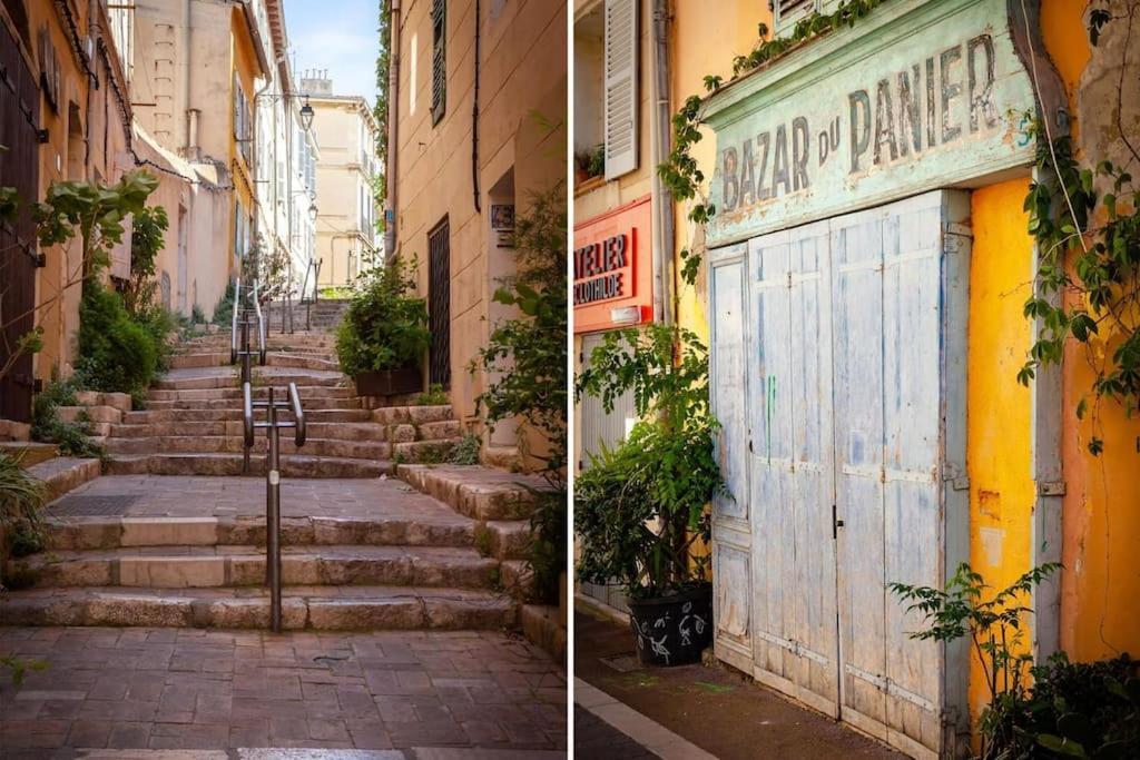 Rare 2 En Duplex Design Au Panier * Marseilles